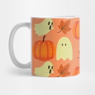 pumpkins and ghosts Mug